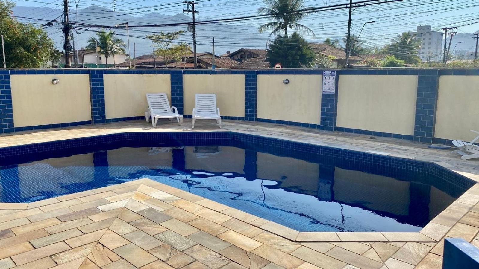 Lindo Apto Praia Martin De Sa Em Condominio Com Piscina, Estacionamento, Wi-Fi 150Mbps,Perto Do Mar!!! Caraguatatuba Exterior foto